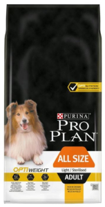 Purina Pro Plan Dog Adult All Size Light/Sterilised Kuře 14 kg