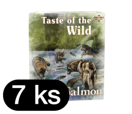 Taste of the Wild Salmon & Herring Dog Tray 7 x 390 g