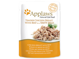 Applaws Cat Pouch Chicken with Beef in Jelly 70 g