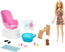 Barbie manikúra-pedikúra herní set