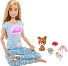 Barbie wellness panenka a meditace Barbie wellness panenka a meditace