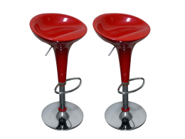 2x Barová židle CL-1213 RED (červená) 2x Barová židle CL-1213 RED (červená)
