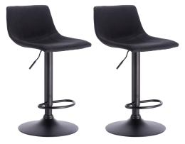 2 x Barová židle Hawaj CL-630-1 | černá