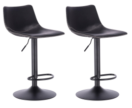 2 x Barová židle Hawaj CL-845 černá