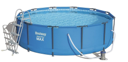 Bazén Bestway Steel Pro 3,66 x 1 m s filtrací a schůdky Bazén Bestway Steel Pro 3,66 x 1 m s filtrací a schůdky