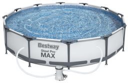 Bazén Bestway Steel Pro MAX 3,66 x 0,76 m s kartušovou filtrací (56416) Bazén Bestway Steel Pro MAX 3,66 x 0,76 m s kartušovou filtrací (56416)