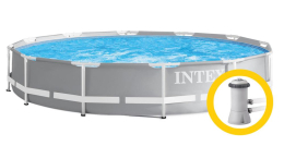 Bazén Intex Prism Frame 3,66 x 0,76 m s kartušovou filtrací Bazén Intex Prism Frame 3,66 x 0,76 m s kartušovou filtrací