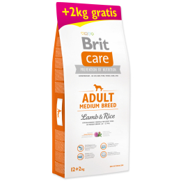 BRIT Care Dog Adult Medium Breed Lamb & Rice 12+2 kg ZDARMA (14kg) BRIT Care Dog Adult Medium Breed Lamb & Rice 12+2 kg ZDARMA (14kg)