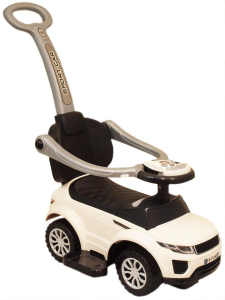 Carero Dětské hrající jezdítko 3v1 Baby Mix | bílé Carero Dětské hrající jezdítko 3v1 Baby Mix | bílé
