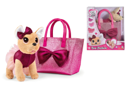 CCL Pejsek čivava Bow Fashion v tašce CCL Pejsek čivava Bow Fashion v tašce