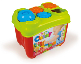 Clementoni Clemmy baby - Aktivní kyblík s prostrkávacími tvary Clementoni Clemmy baby - Aktivní kyblík s prostrkávacími tvary