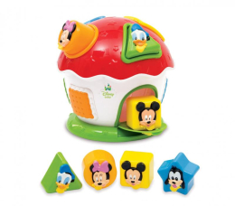 Clementoni Mickey domeček s prostrkávadlem Clementoni Mickey domeček s prostrkávadlem