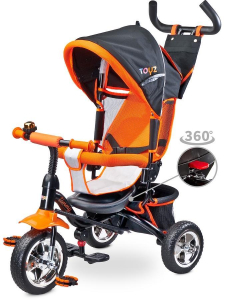 Dětská tříkolka Toyz Timmy oranžová