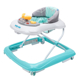 Dětské chodítko Baby Mix s volantem | mátové Dětské chodítko Baby Mix s volantem | mátové