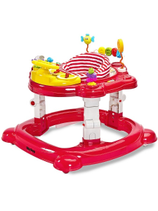 Dětské chodítko Toyz HipHop 3v1 | červené