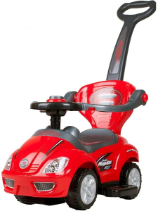 Dětské jezdítko Bayo Mega Car 3v1 červené Dětské jezdítko Bayo Mega Car 3v1 červené