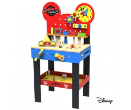 Disney Mickeyho Velký dřevěný ponk pro kutily Disney Mickeyho Velký dřevěný ponk pro kutily