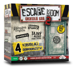 ESCAPE ROOM 2.: úniková hra - 4 scénáře ESCAPE ROOM 2.: úniková hra - 4 scénáře