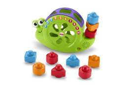 Fisher Price Vkládačka zpívající šnek se zvuky Fisher Price Vkládačka zpívající šnek se zvuky