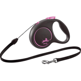 flexi-black-design-s-lanko-5-m-ruzove-12-kg flexi-black-design-s-lanko-5-m-ruzove-12-kg