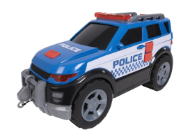 Halsall Teamsterz policejní auto 4x4 se zvukem a světlem Halsall Teamsterz policejní auto 4x4 se zvukem a světlem