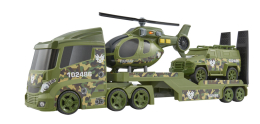 Halsall Teamsterz vojenská přeprava helikoptéry se zvukem a světlem Halsall Teamsterz vojenská přeprava helikoptéry se zvukem a světlem