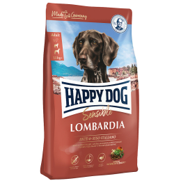 Happy Dog Lombardia - kachna & Italská rýže 11 kg Happy Dog Lombardia - kachna & Italská rýže 11 kg