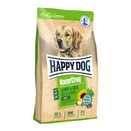 Happy Dog NaturCroq Lamm & Reis 15 kg Happy Dog NaturCroq Lamm & Reis 15 kg