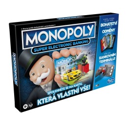 Hasbro Monopoly - Super elektronické bankovnictví Hasbro Monopoly - Super elektronické bankovnictví