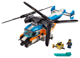 Helikoptéra se dvěma rotory Helikoptéra se dvěma rotory