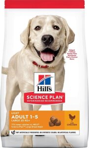 Hill's Science Plan Canine Adult Light Large Breed Chicken 14 kg Hill's Science Plan Canine Adult Light Large Breed Chicken 14 kg