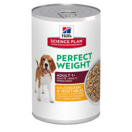 Hill's Science Plan Canine konzerva Perfect Weight Chicken and Vegetables 370 g Hill's Science Plan Canine konzerva Perfect Weight Chicken and Vegetables 370 g