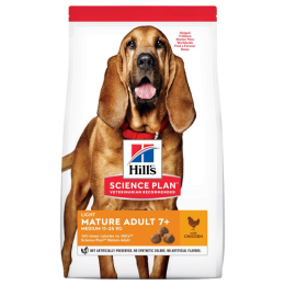 Hill's Science Plan Canine Mature 7+ Light Medium Chicken 14 kg Hill's Science Plan Canine Mature 7+ Light Medium Chicken 14 kg