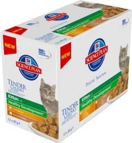 Hill's Science Plan Feline Kitten kapsička Chicken+Turkey 12 x 85 g Hill's Science Plan Feline Kitten kapsička Chicken+Turkey 12 x 85 g