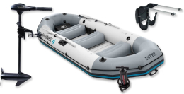 SET - Nafukovací člun Intex Mariner 4 set s držákem a elektromotorem Maxima P 86 SET - Nafukovací člun Intex Mariner 4 set s držákem a elektromotorem Maxima P 86