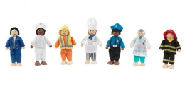 Kidkraft dřevěné panenky Profesionálové Kidkraft dřevěné panenky Profesionálové