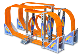 Kidztech Závodní dráha Hot Wheels Zero Gravity 1300 cm s adaptérem Kidztech Závodní dráha Hot Wheels Zero Gravity 1300 cm s adaptérem