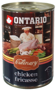 Konzerva ONTARIO Culinary Chicken Fricasse 400 g Konzerva ONTARIO Culinary Chicken Fricasse 400 g