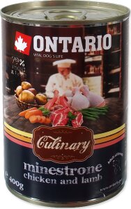 Konzerva ONTARIO Culinary Minestrone Chicken and Lamb 400 g Konzerva ONTARIO Culinary Minestrone Chicken and Lamb 400 g