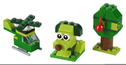LEGO Classic 11007 Zelené kreativní kostičky LEGO Classic 11007 Zelené kreativní kostičky