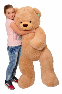 Mac Toys Medvěd béžový 135 cm Mac Toys Medvěd béžový 135 cm