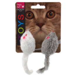 MAGIC CAT myšky chrastící s catnipem 11 cm 2ks MAGIC CAT myšky chrastící s catnipem 11 cm 2ks