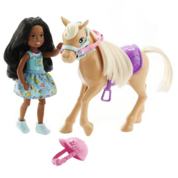 Mattel Barbie Chelsea s poníkem Mattel Barbie Chelsea s poníkem
