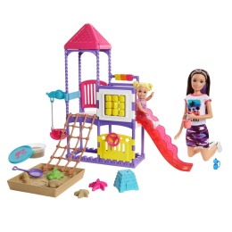 Mattel Barbie chůva na hřišti herní set Mattel Barbie chůva na hřišti herní set