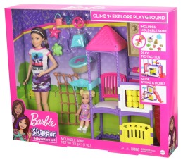 Mattel Barbie chůva na hřišti herní set Mattel Barbie chůva na hřišti herní set