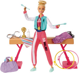 Barbie gymnastka herní set Barbie gymnastka herní set