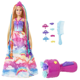 Mattel Barbie Princezna s barevnými vlasy herní set Mattel Barbie Princezna s barevnými vlasy herní set