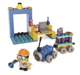 Mega Bloks Mimoňové laboratoř s vozidlem Mega Bloks Mimoňové laboratoř s vozidlem