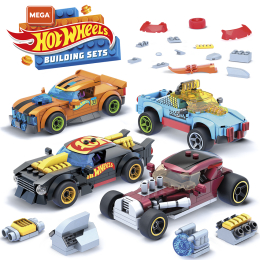 MEGA CONSTRUX HOT WHEELS POSTAV SI SÁM MEGA CONSTRUX HOT WHEELS POSTAV SI SÁM