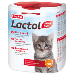 Mléko sušené BEAPHAR Lactol Kitty Milk 500g Mléko sušené BEAPHAR Lactol Kitty Milk 500g